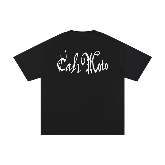 Cal1Moto-Black-100% Cotton T-Shirt