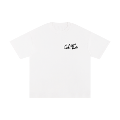 Cal1Moto-White-100% Cotton T-Shirt