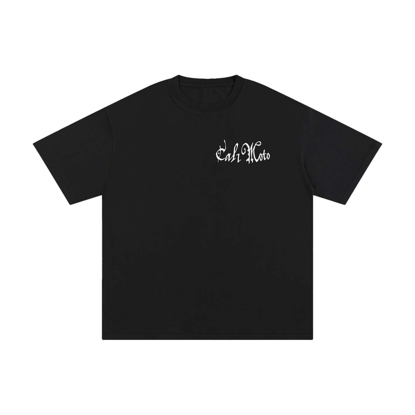 Cal1Moto-Black-100% Cotton T-Shirt