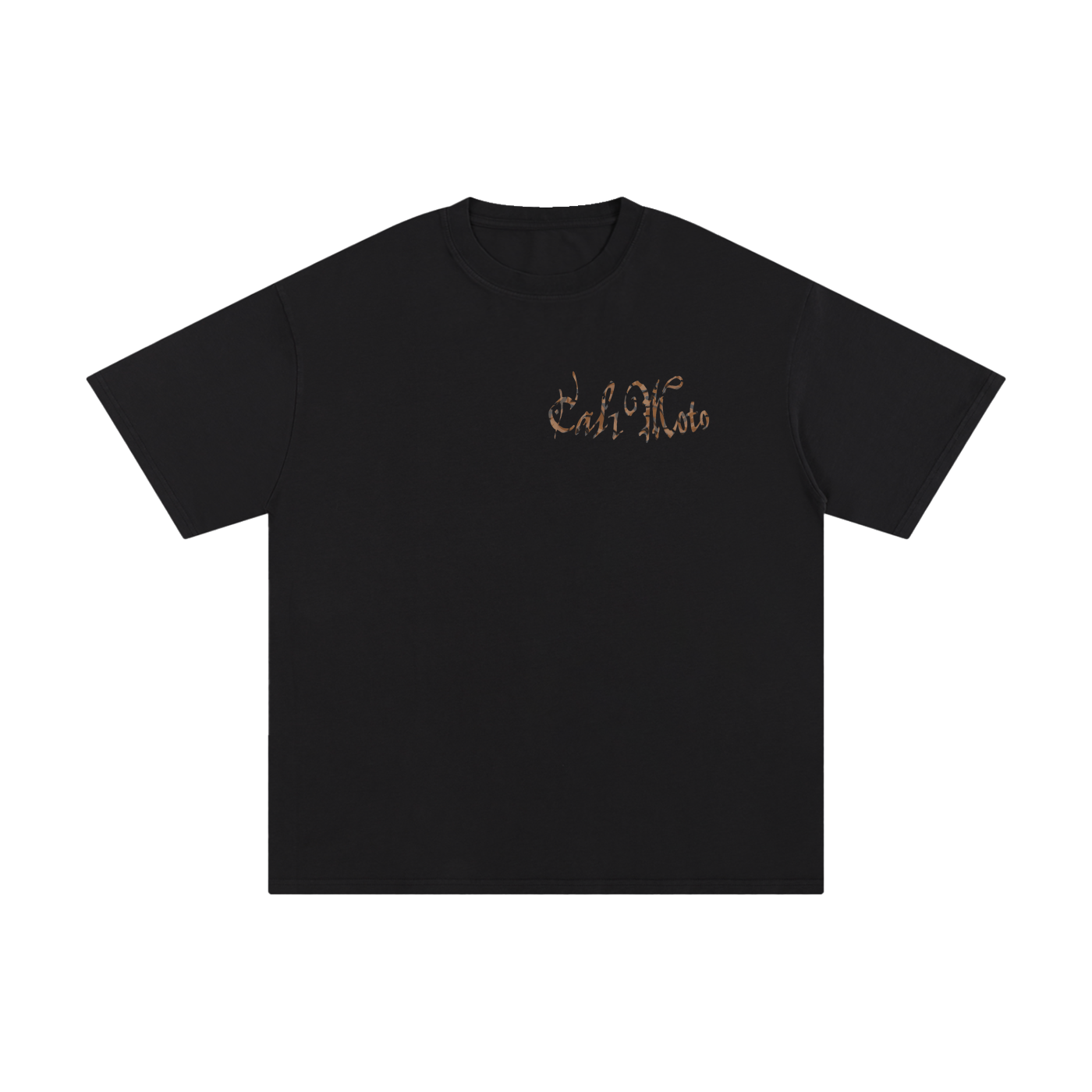 Cal1Moto-Black T-Shirt-CAMO EDITION